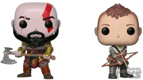 Kratos And Atreus 2 Pack God Of War Pop Vinyl Games Series Funko