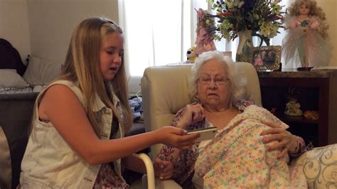 Grandma With Dementia Sings Amazing Grace With Grand Daughter