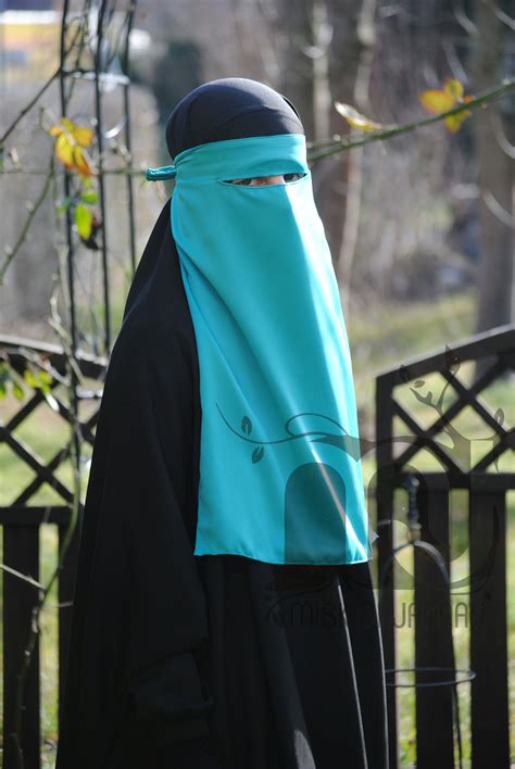 Islamische Kleidung Und Rainbow Qurane Aus Dem Orient Ninja Niqab Helltürkis Niqab