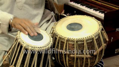 Indian Percussion Instrument From India Tabla Playing Keharwa Taal