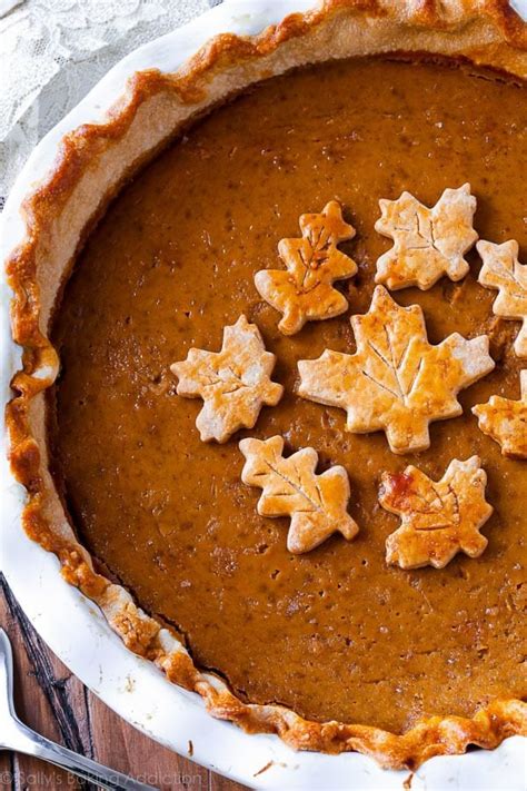15 Delicious Sallys Baking Addiction Pumpkin Pie Easy Recipes To Make At Home