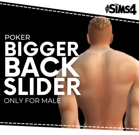 Mod The Sims Bigger Back Slider Fixed