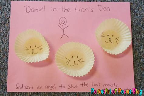 Sunday School Crafts Daniel In The Lions Den Blessings