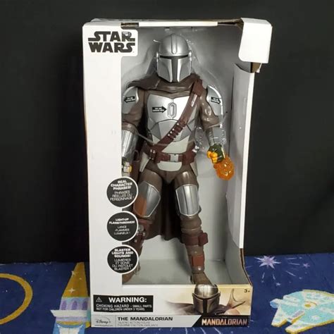 Star Wars Mandalorian 135 Inch Talking Action Figure Disney Store