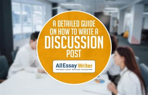 How To Write A Discussion Post Best Tips And Examples