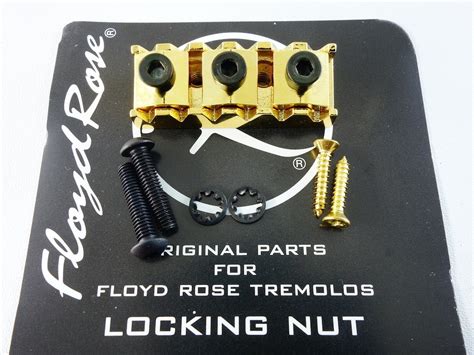 Floyd Rose Original Locking Nut R3 Gold Frnr3gp