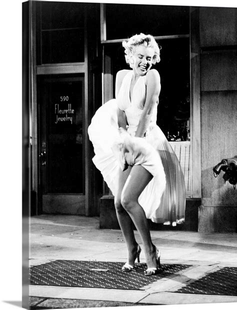 1955 Sieben Year Itch Marilyn Monroe 10x8 Photo Antiquitäten