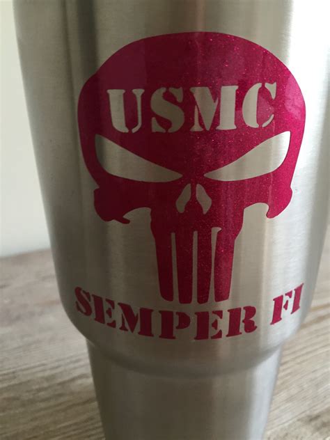 Usmc Punisher Decal By 5throwsouth On Etsy