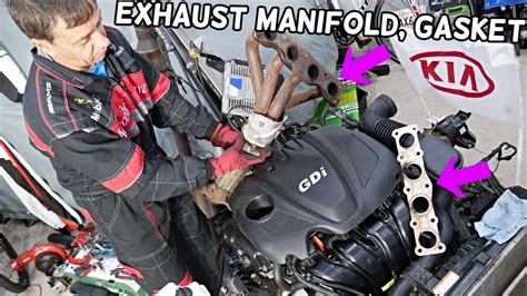 Exhaust Manifold Removal Exhaust Manifold Gasket Replacement Kia