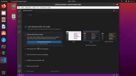 How To Install Visual Studio Code On Ubuntu Lts Linux Youtube