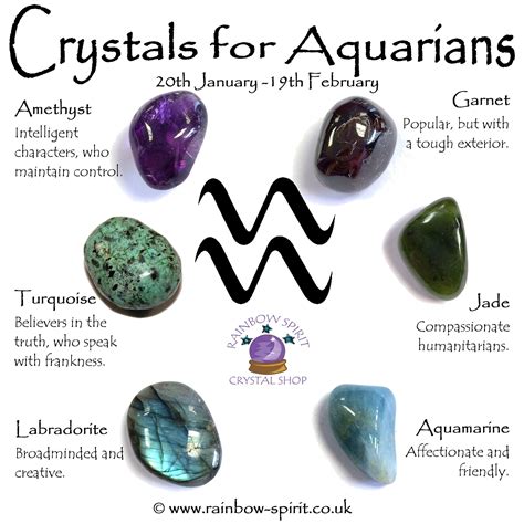 Crystal Healing Stones Crystal Set Amethyst Crystal Aquamarine