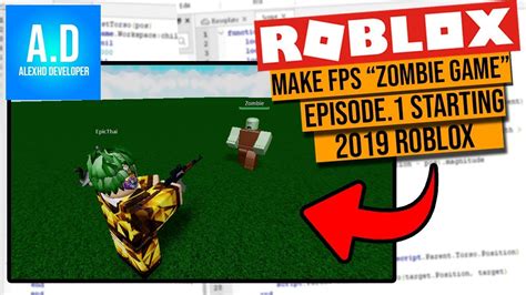Making Your Own Fps Zombie Mapgame In Roblox Studio Youtube