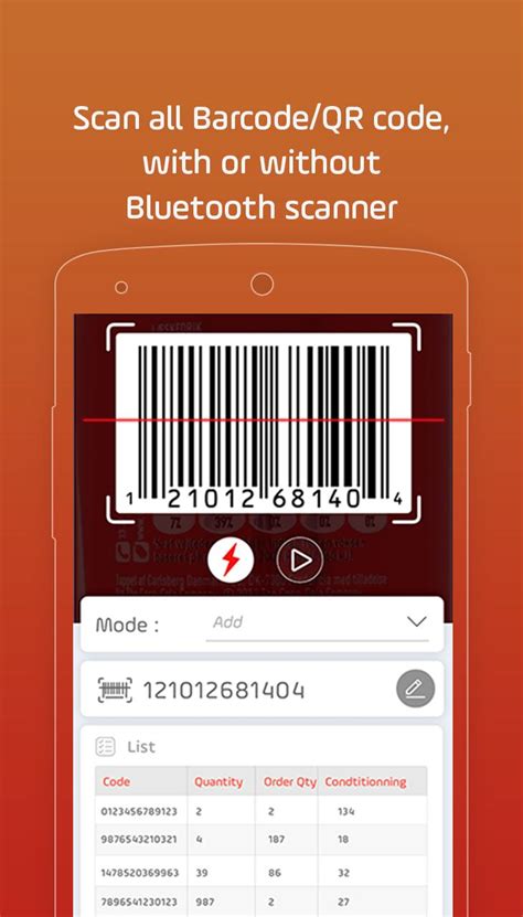 It enables consumers to scan barcodes. My Stock Inventory Mobile Cloud barcode scanner for ...