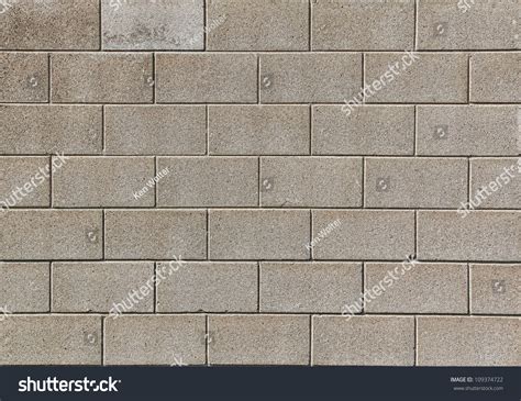 Cinder Block Wall Background Texture Your Stock Photo 109374722