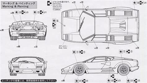 Lamborghini Countach Plans