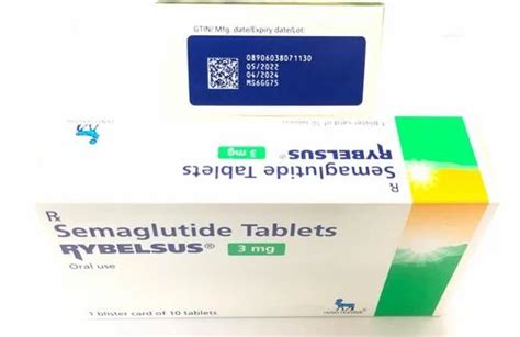 Rybelsus Semaglutide 3mg Tablet Packaging Size 30 Tablets At Rs 3000