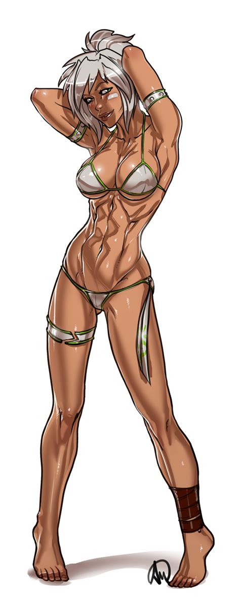 League Of Legends Riven Redesigned By Ganassa Hentai Foundry