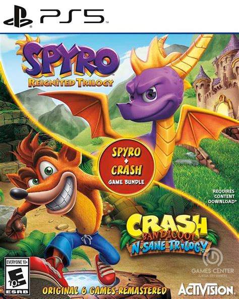 Crash Bandicoot N Sane Trilogy Spyro Reignited Trilogy Playstation