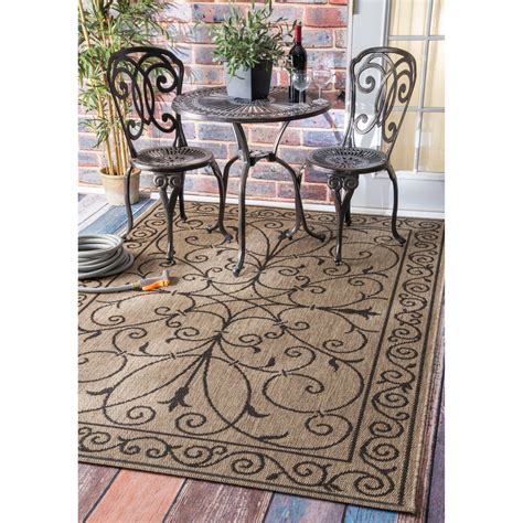 Darby Home Co Bradford Brown Warbray Indooroutdoor Area Rug And Reviews