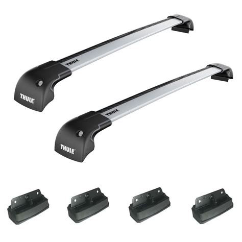 Thule Aeroblade Edge Roof Rack Package Fits Flush Side Rails Fixed