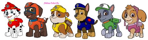 Group Clipart Paw Patrol Group Paw Patrol Transparent Free For