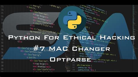 7 Handling Command Line Arguments Mac Changer Python For Ethical