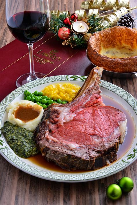 Christmas prime rib ingredients, recipe directions, nutritional information and rating. A timeless Christmas with Lawry's The Prime Rib | epicure Magazine