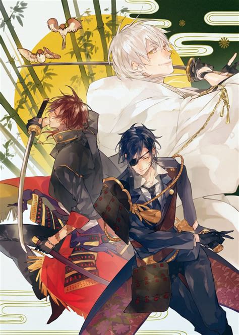 Date Gumi Touken Ranbu Game Anime Series Characters Boys Male Cool Wallpapers Hd