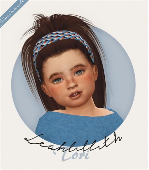 Leahlillith Nevya Hair Kids Toddlers At Simiracle Sims 4 Updates Vrogue
