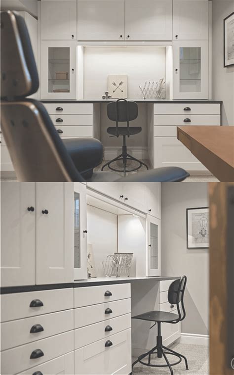 Elegant small office space design idea: Basement Offices Ideas 25+ Best Personal Home Office Ideas