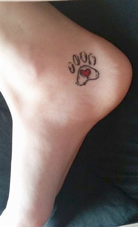 70 Best Paw Print Tattoo Ideas For Dog Lovers Page 3 Of