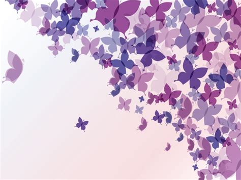 Abstract Butterfly Graphic Backgrounds For Powerpoint Templates Ppt