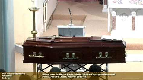 Funeral Mass For Martina Martin Née Mc Goldrick Killycluggan