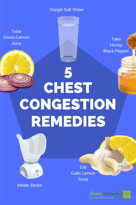 try these 5 simple yet very effective home remedies to get rid of your chest congestion