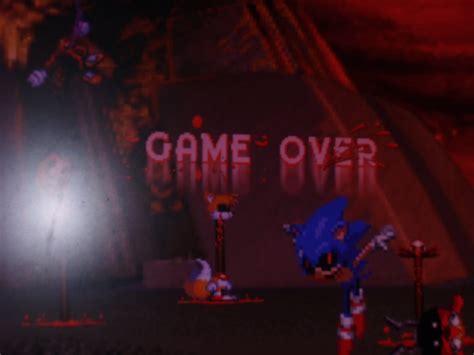 Sonic Exe Game Over 1024x768 Wallpaper