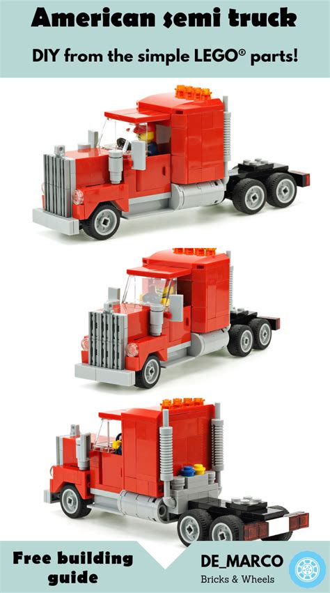 Lego Police Semi Truck Instructions