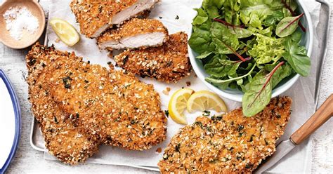 Maybe you would like to learn more about one of these? Gluten-free chicken schnitzel