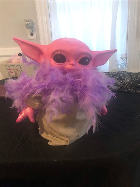 Custom Baby Yoda Doll Etsy