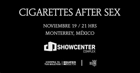 Cigarettes After Sex Volverán A Monterrey