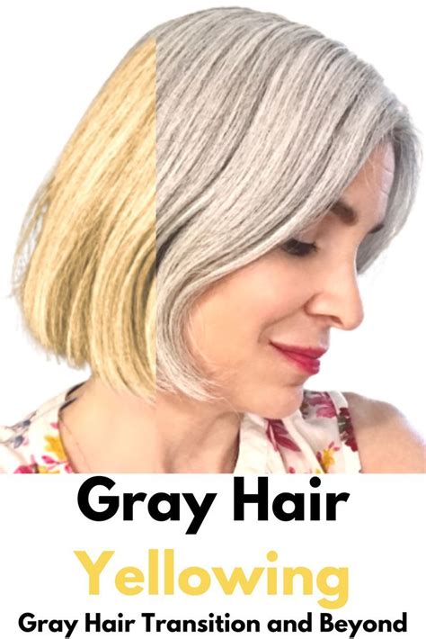 Reasons Gray Hair Turns Yellow In 2023 Grey Hair Turning Yellow