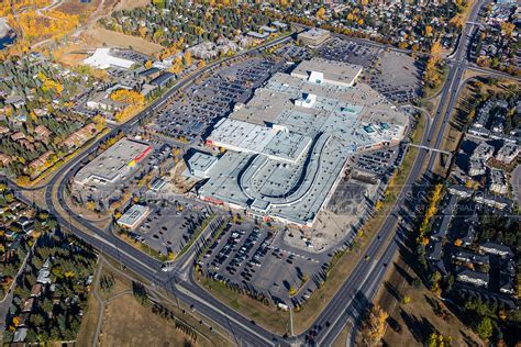 Aerial Photo Market Mall Calgary
