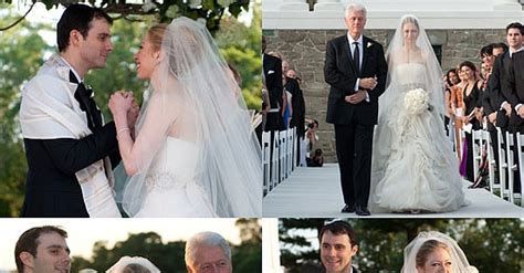Pictures Of Bill Hillary And Chelsea Clinton At Her Wedding To Marc