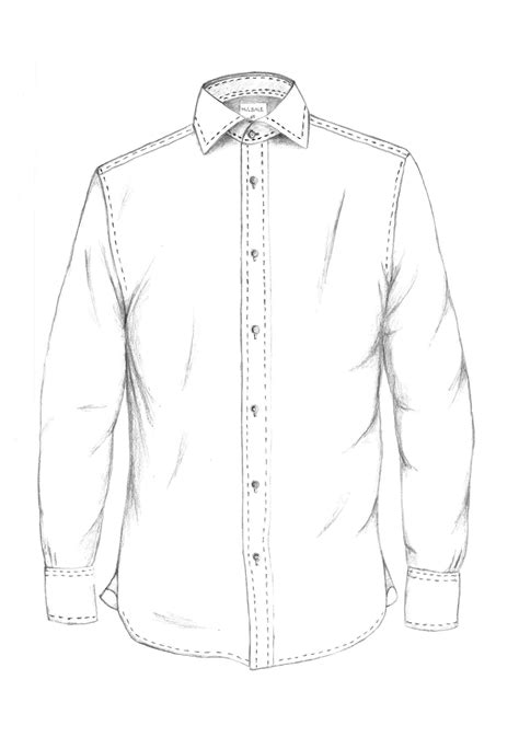 Reference some old screenshots or cels, and adjust the color to your needs. Dress Shirt Drawing at GetDrawings | Free download