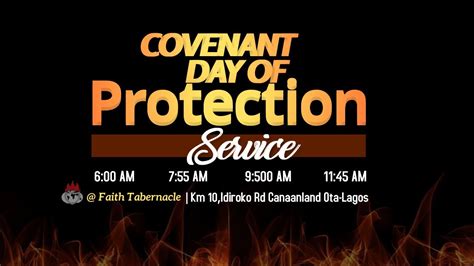 Domi Stream Covenant Day Of Protection Service 28 March 2021