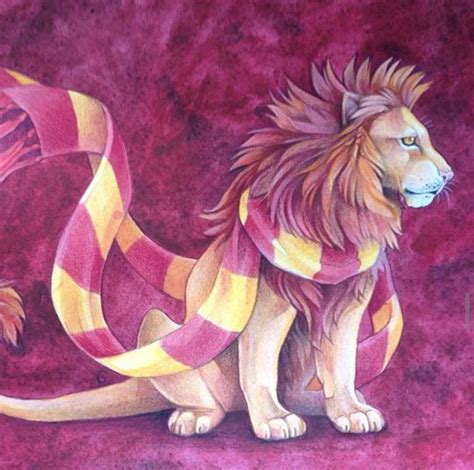 394 Best Gryffindor Lion Images On Pinterest Harry Potter Fan Art