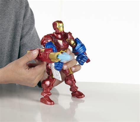 Marvel Super Hero Mashers Electronic Iron Man Figure Ebay