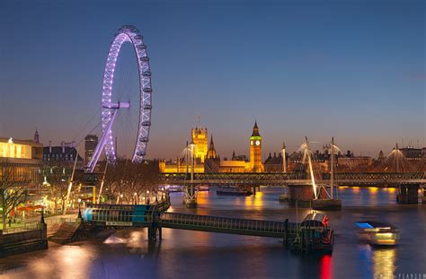 Waterloo Bridge London Will Pearson Panoramic Photographer London