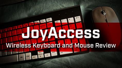 Joyaccess Wireless Keyboard And Mouse Unboxing And Review Youtube