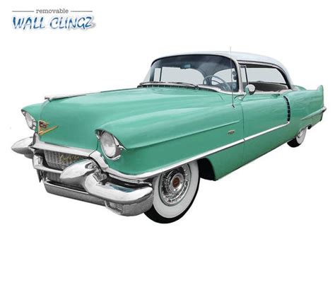 Classic Cadillac Seafoam Green Wall Graphic Decal Man Cave Etsy