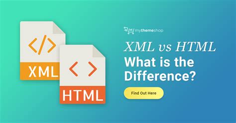Xml Vs Html What Is The Difference Mythemeshop